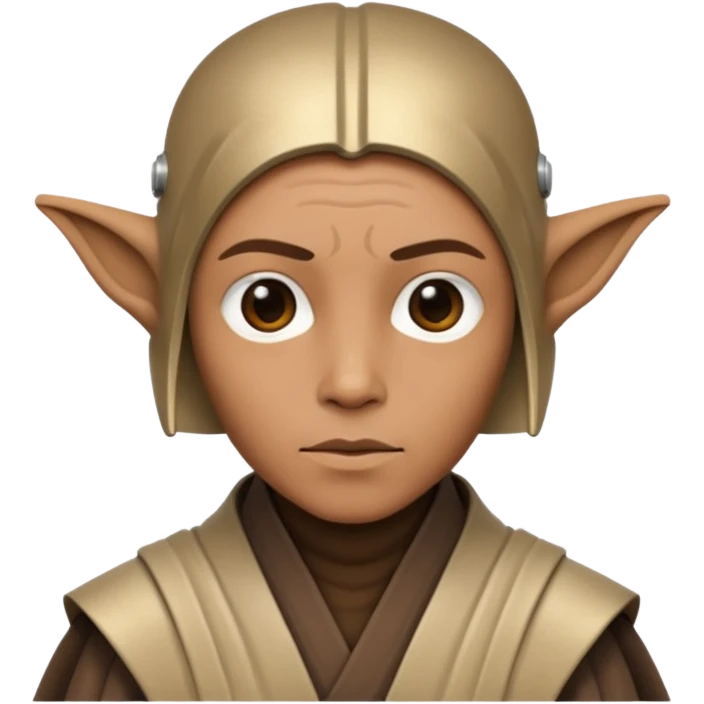 An artifically intelligente Jedi emoji