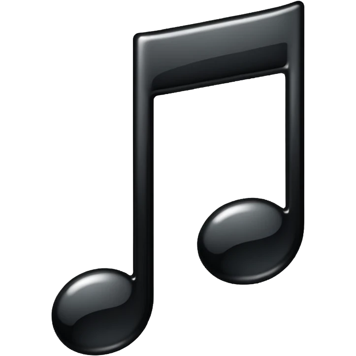 music note emoji | AI Emoji Generator