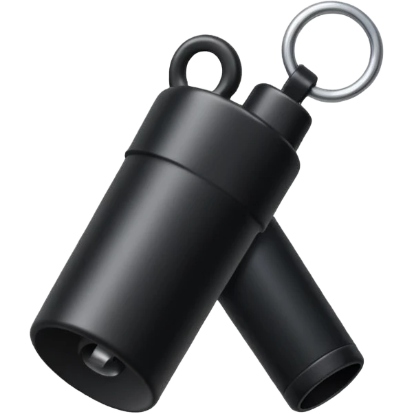 black whistle emoji