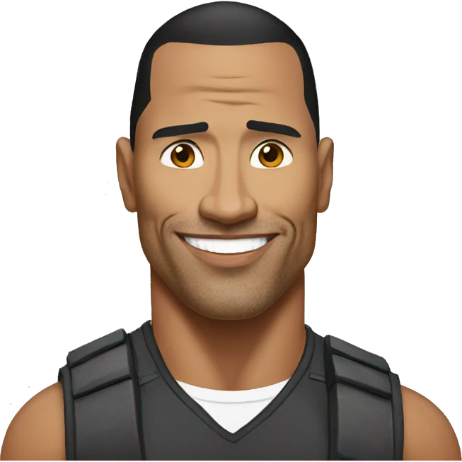 The rock emoji