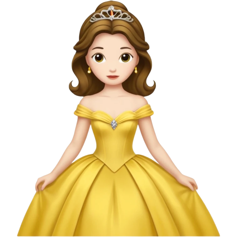 Belle from Beauty and the Beast emoji