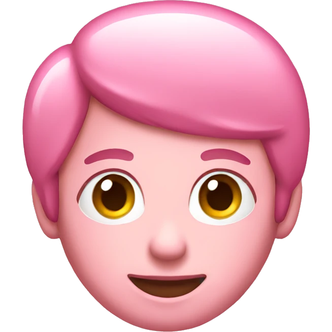 Pink messenger icon emoji