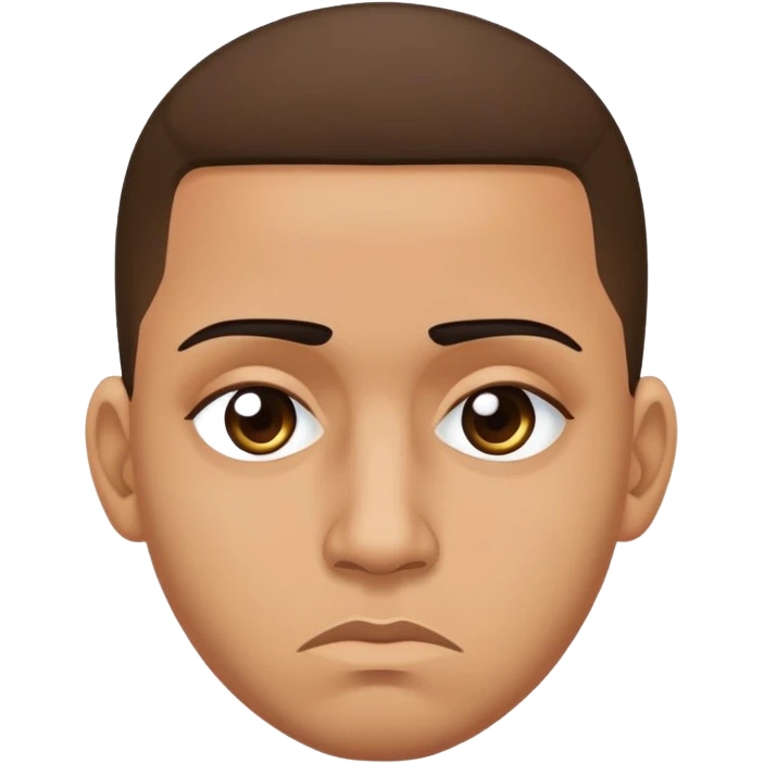 Sad and Stressed Reggaeton Music Singer, with dark circles under the eyes emoji