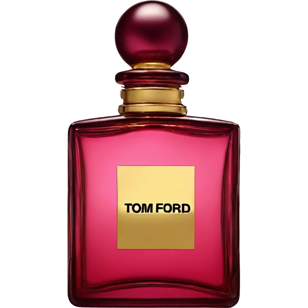 Iconic tom ford square Perfume bottle lost cherry perfume  emoji