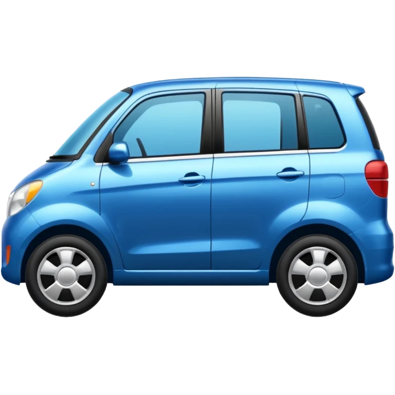 carro familiar de lado  emoji