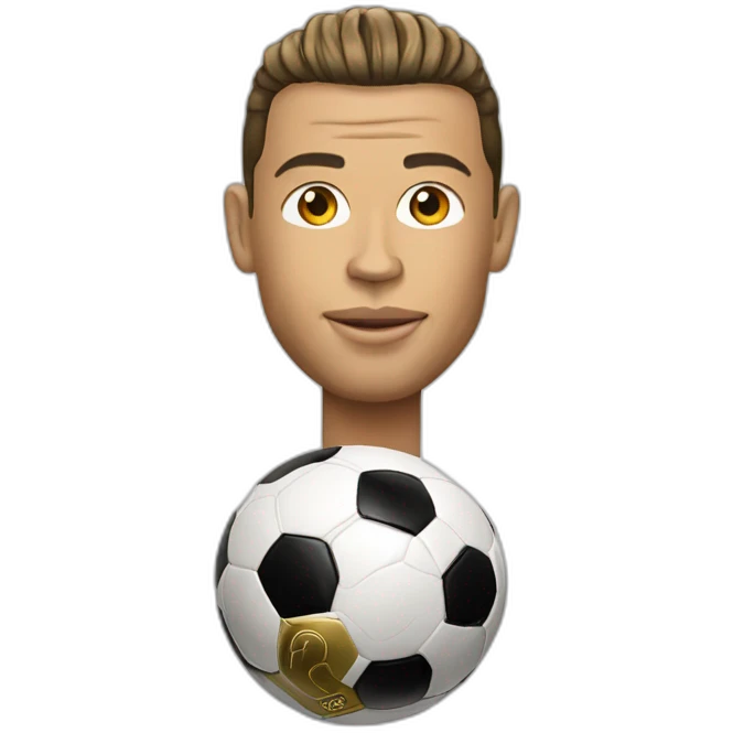 Ronaldo ballon d'or  emoji