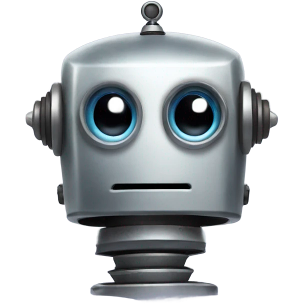 Robot dingle bell emoji