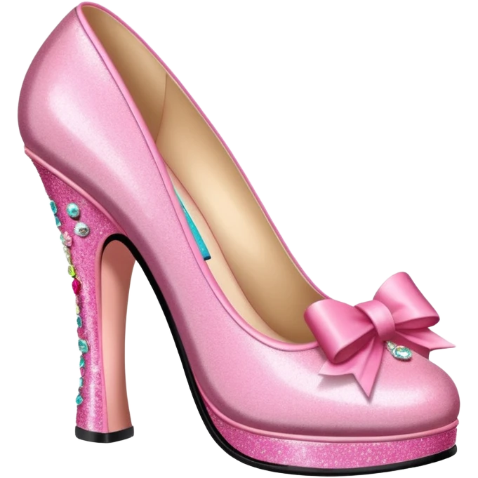 Betsey Johnson style spam can  shoe sculpture  emoji