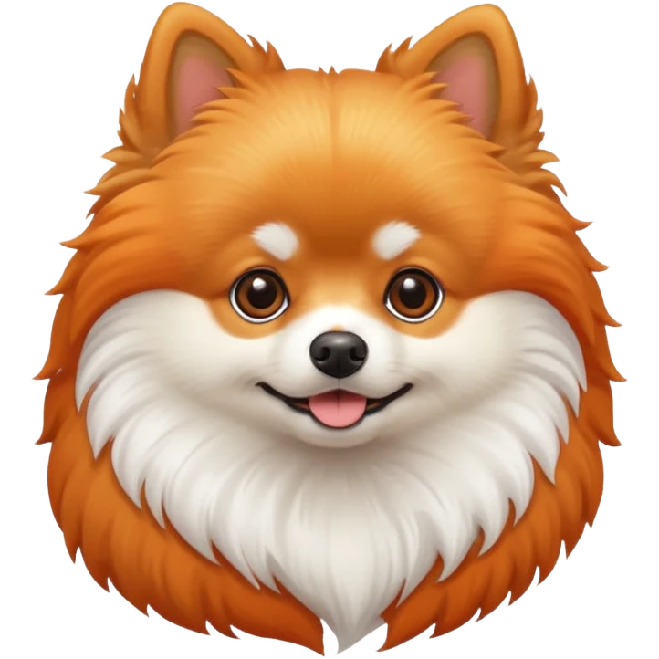 pomeranian dog  emoji
