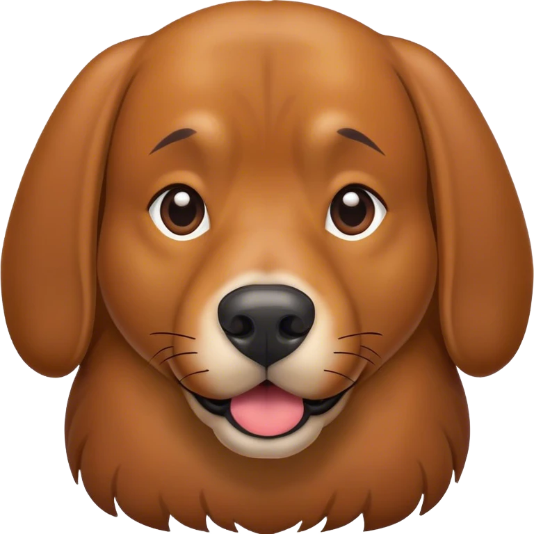 big dog emoji