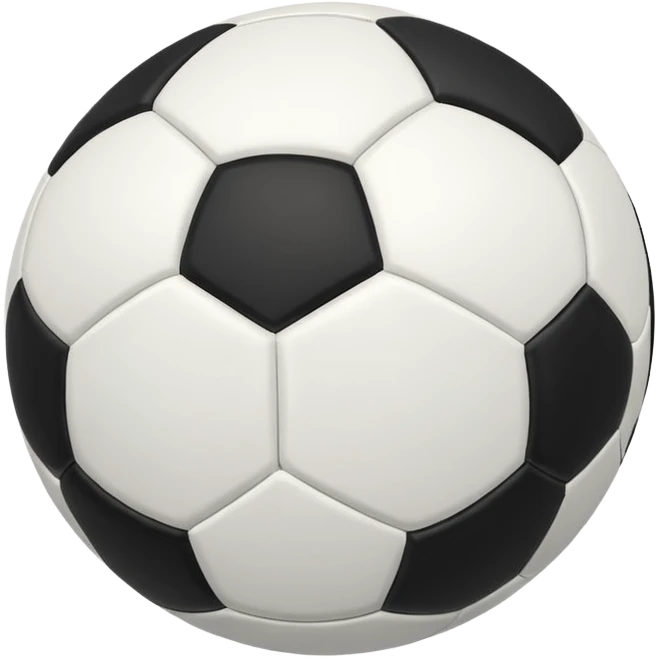 Crea un balón negro con rayas blancas emoji