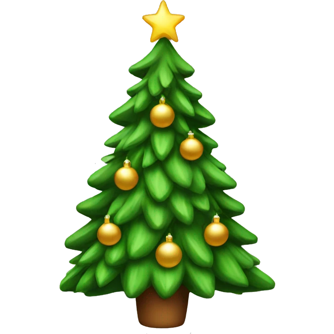 Christmas tree emoji