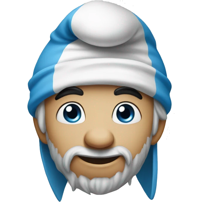Smurf emoji