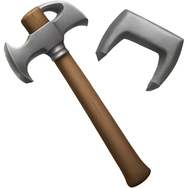 Hammer and nail emoji
