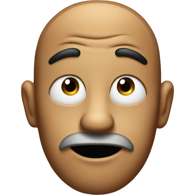 Emoji giving a side-eye emoji