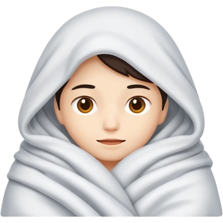 
under the blanket emoji