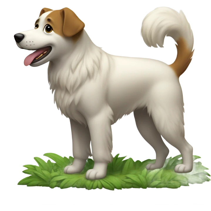 dog pooping emoji