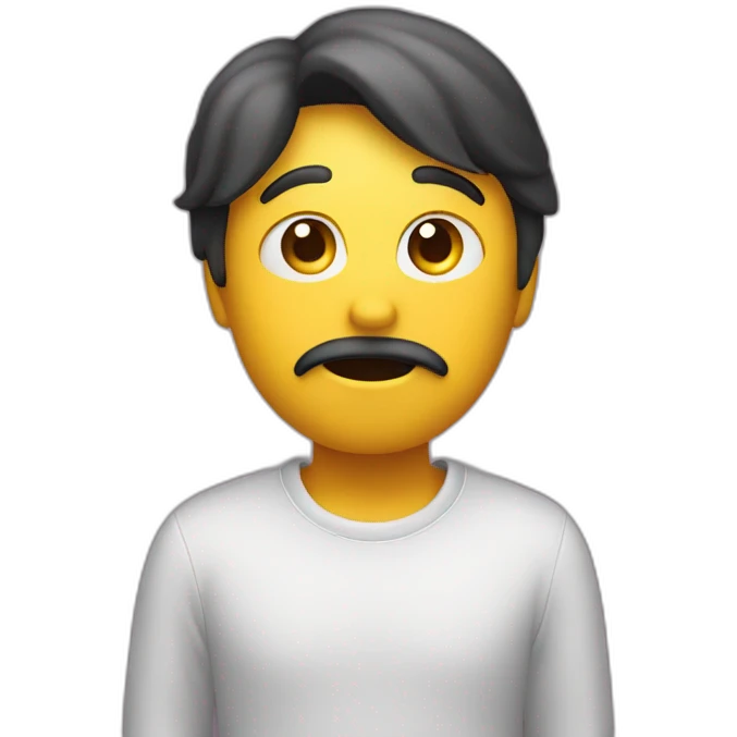 curious person with a question mark floating above their head emoji