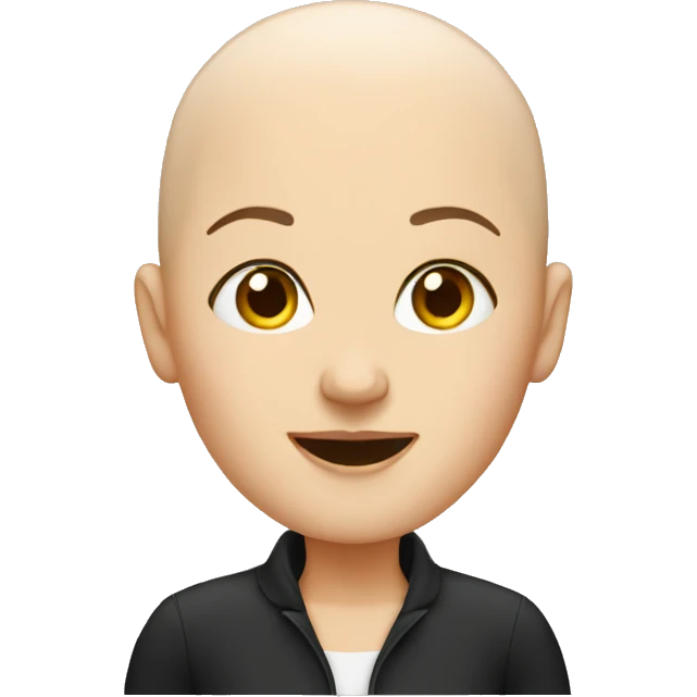 bald women emoji