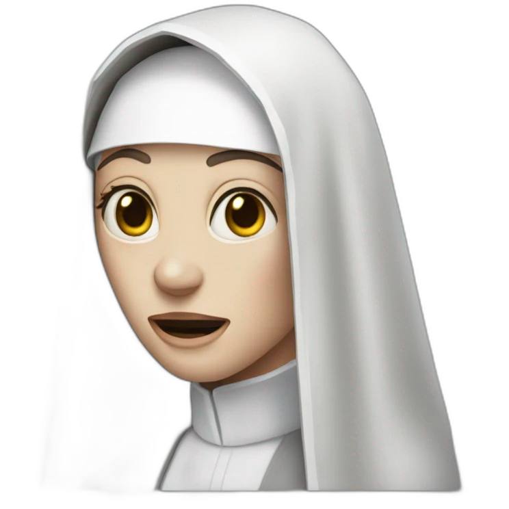 the nun horror movie conjuring emoji