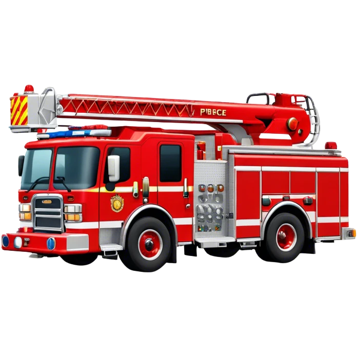 Fire Engine - Pierce Enforcer Pumper (Model Year: 2021) (Iconic colour: Red) emoji
