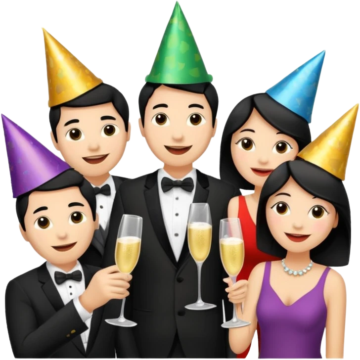 New Year's Day in US
 emoji