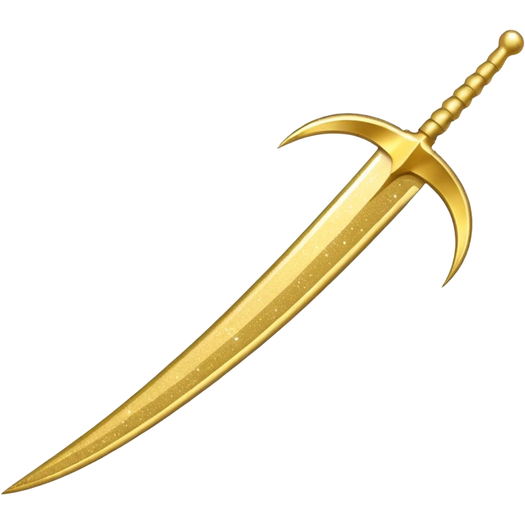 glitter sickle emoji