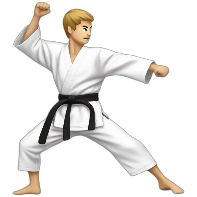 Karate kick emoji