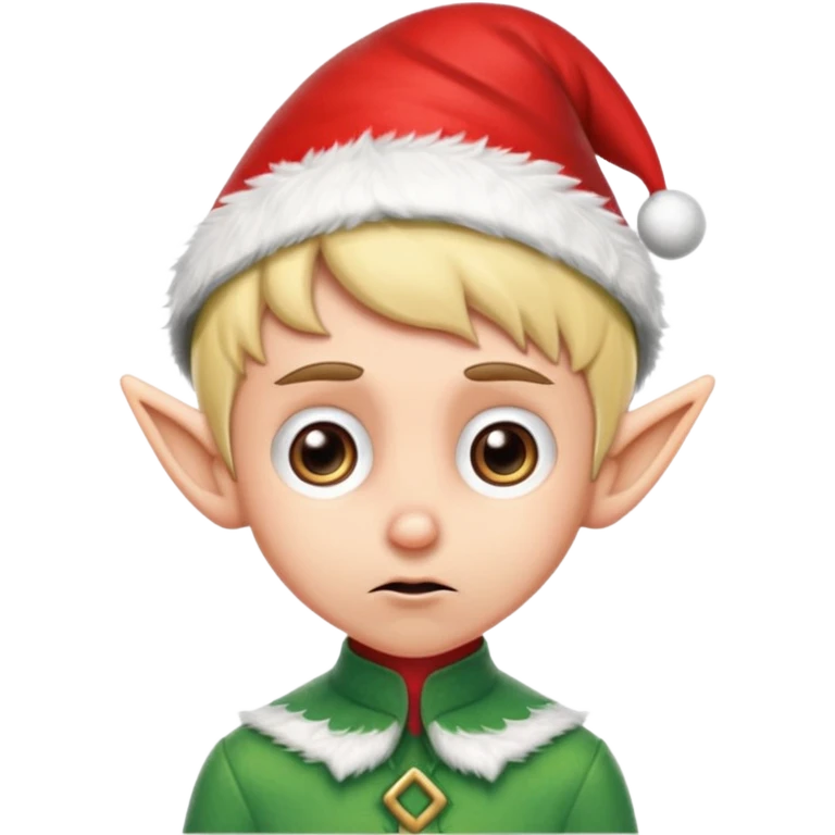 Worries elf on the shelf emoji