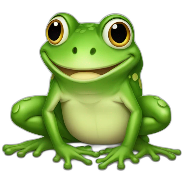 Frogs carol emoji