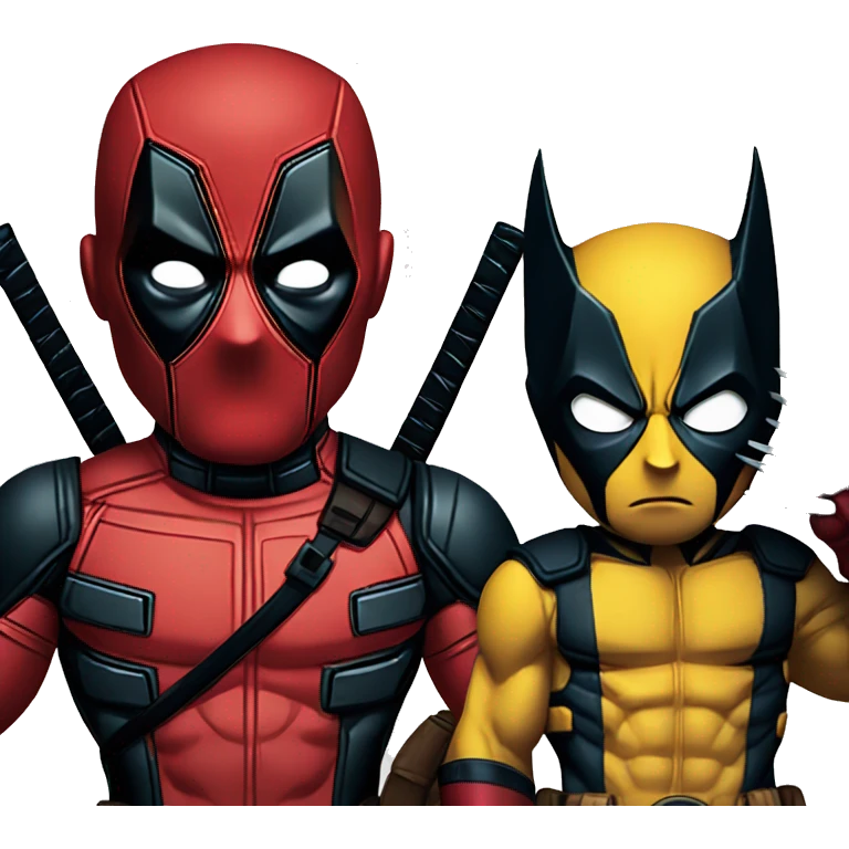 Deadpool and wolverine emoji