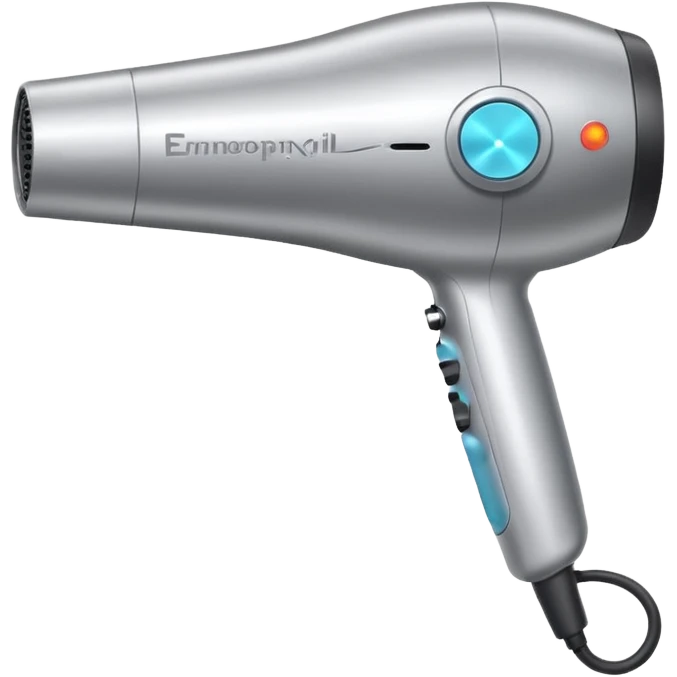 hair dryer emoji