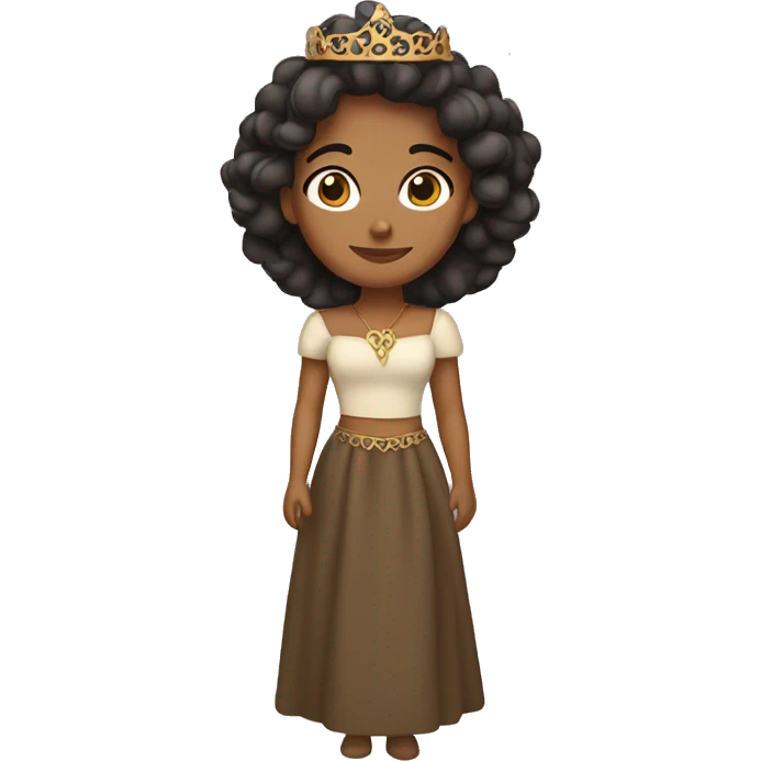 Latina princess  emoji