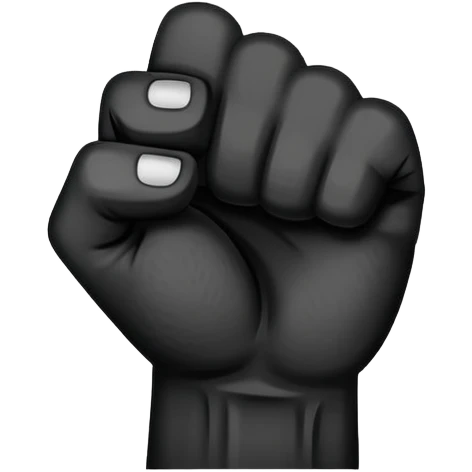 black lives matter fist emoji
