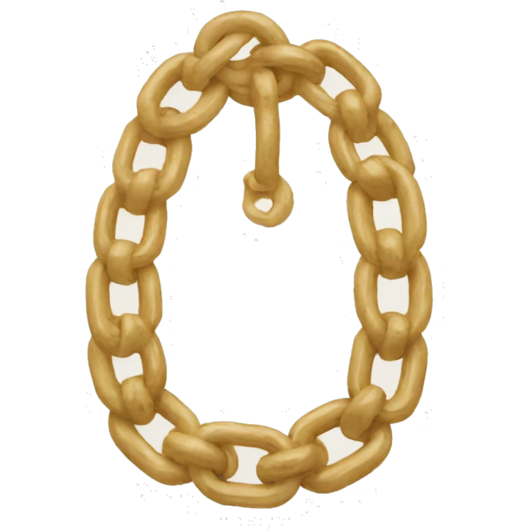Ancient Greek Chain, Off-white emoji