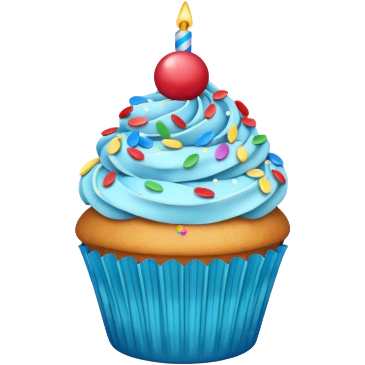 Confetti  cupcake￼ emoji