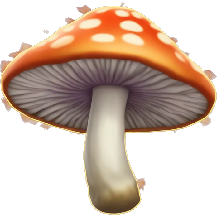 Trippy mushroom emoji
