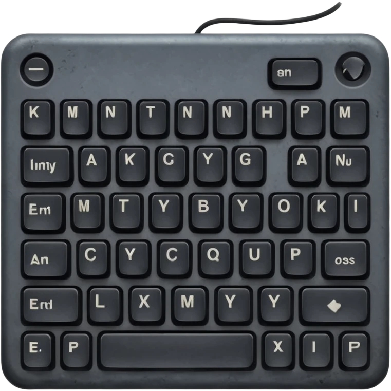 old keyboard  emoji