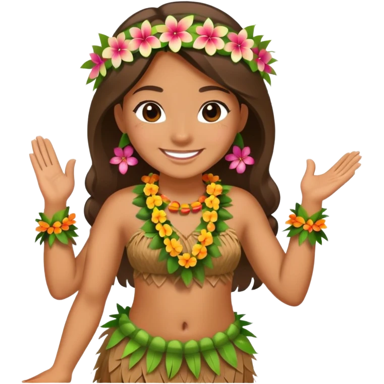 Hula dancer
 emoji
