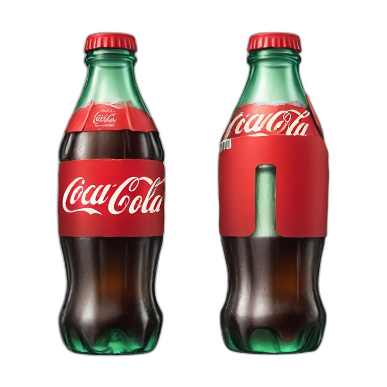 Coca cola glass bottle emoji