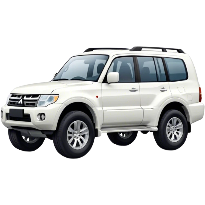 Mitsubishi Pajero - Mitsubishi (Model Year: 2021) (Iconic colour: White) emoji