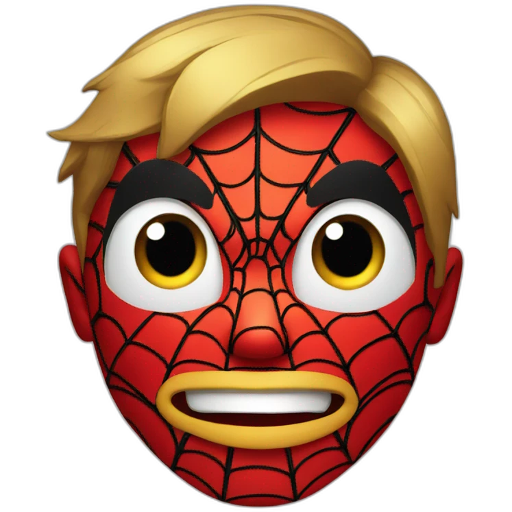 Spiderman emoji