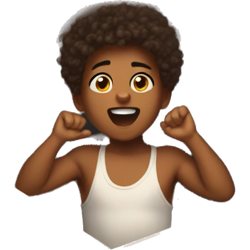 Aesthetic fall baby acting crazy in a box   emoji