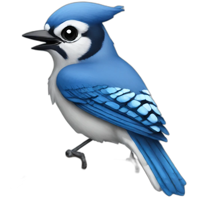 Blue jay emoji