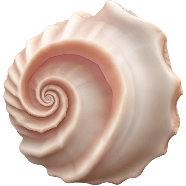 Conch shell emoji