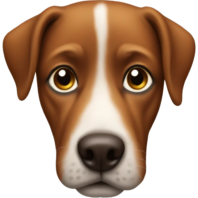 Dog brown emoji