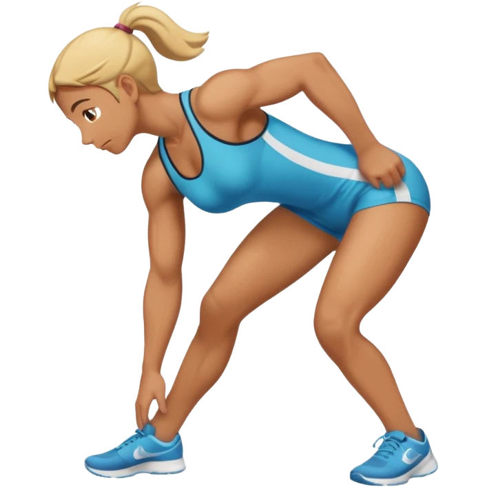 bending over emoji
