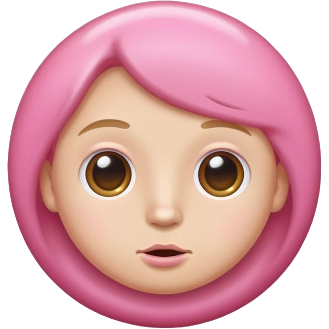 Bubble gum with a handsome face on it you are a bubble gum emoji