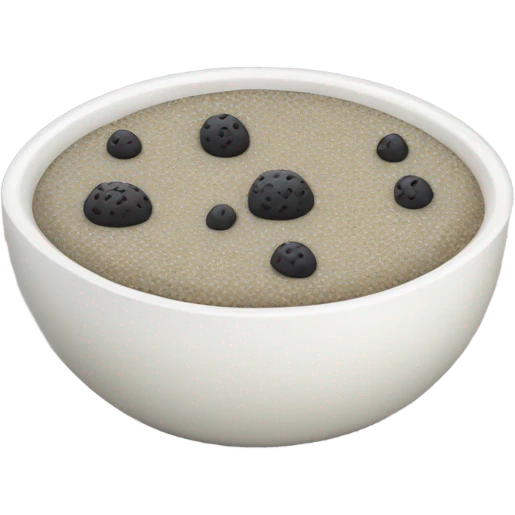 Chia pudding emoji