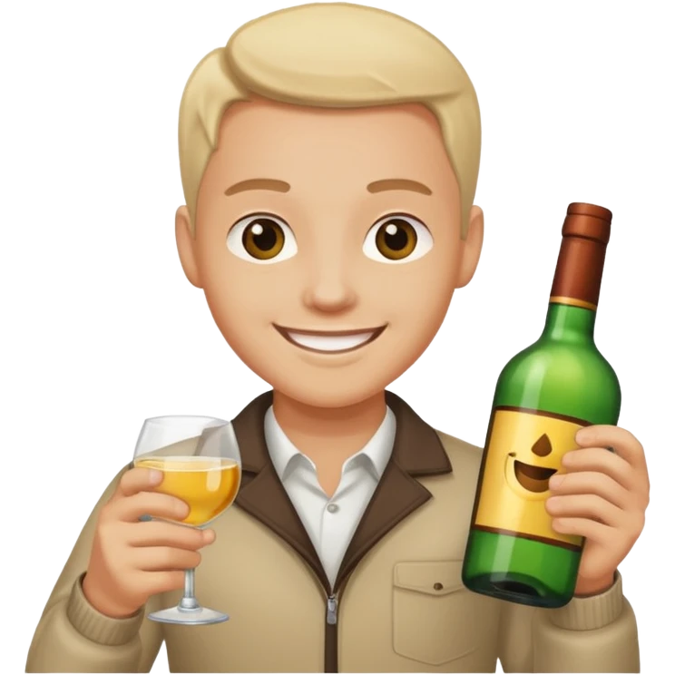 PERSON LIMITING TO ALCOHOL emoji